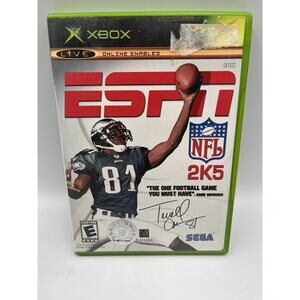 Xbox Original Microsoft ESPN NFL 2K5 Football Game Complete with Manual TESTED